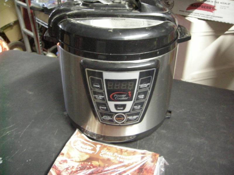 lot 73 image: Power Cooker Electric Pressure Cooker