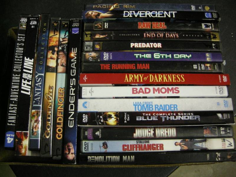 lot 84 image: 20 Great Action Movie DVDs