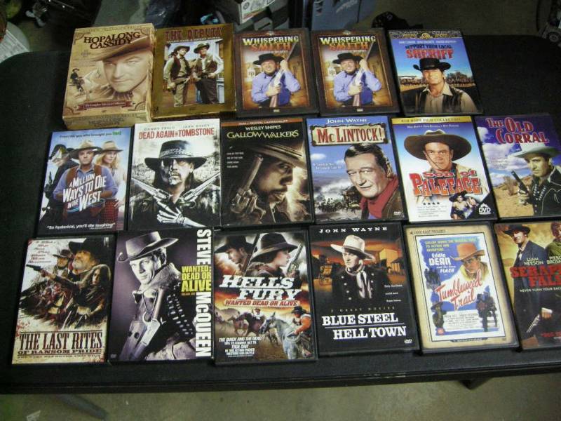 lot 98 image: Classic Westerns DVDs