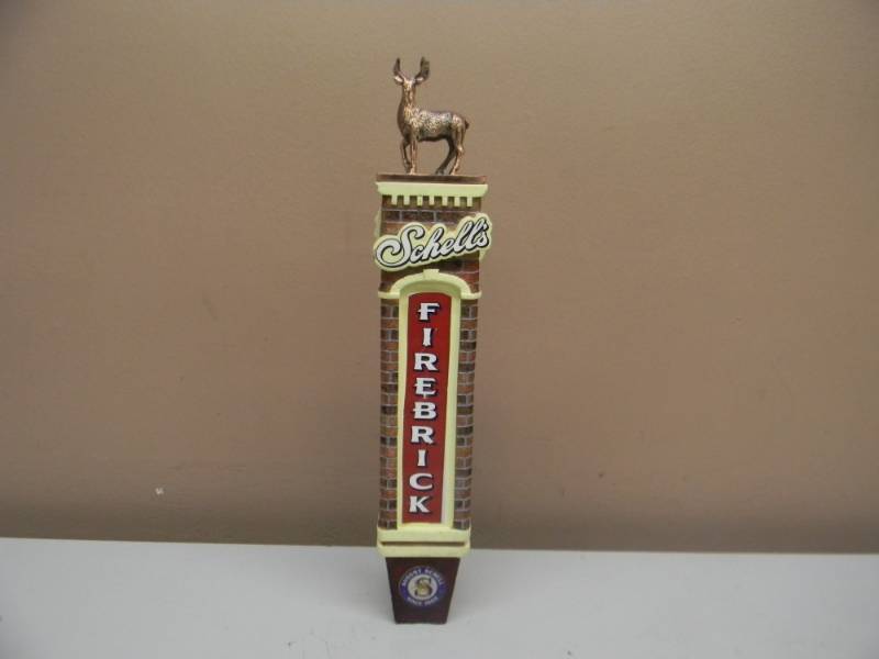 lot 39 image: SCHELLS FIREBRICK TAP HANDLE - APPROX 12 TALL - SEE PICTURES