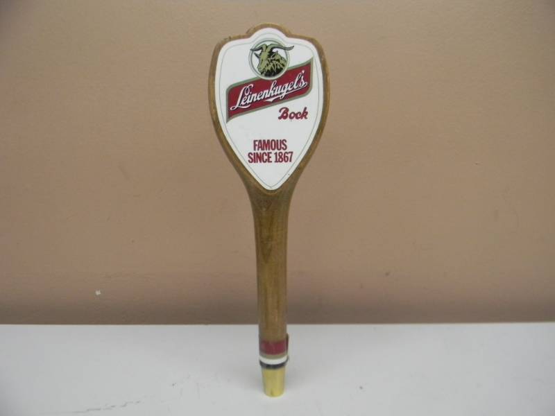 lot 40 image: LEINENHUGELS BOCK TAP HANDLE - APPROX 11 TALL - SEE PICTURES