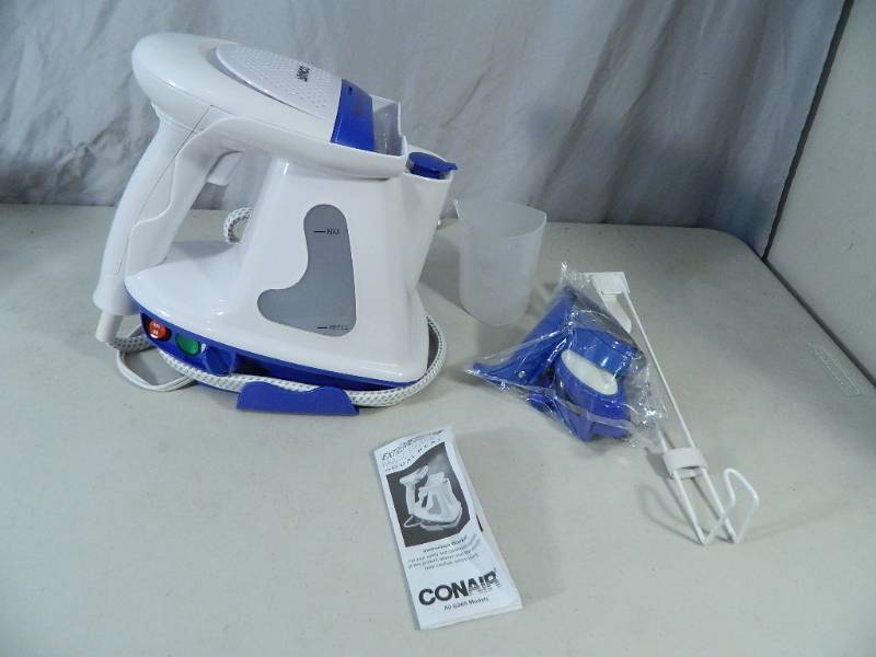 lot 21 image: New Conair Extreme Steam Fabric Steamer with Dual Heat