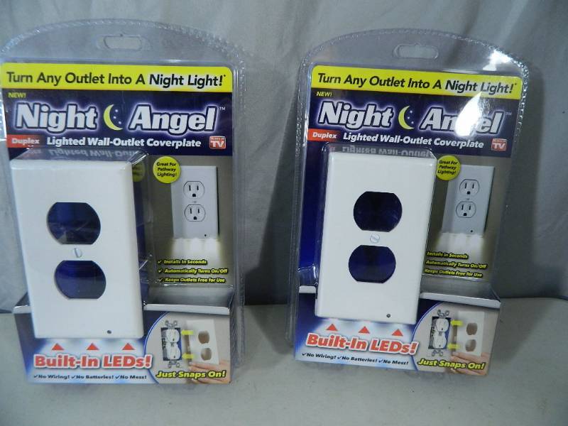 lot 43 image: 2 New Night Angel Outlet Covers