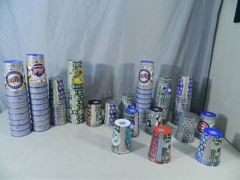 lot 55 image: New Plastic Sports Cups