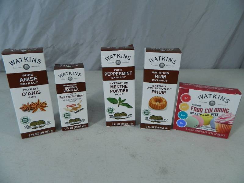 lot 61 image: New Watkins Baking Items