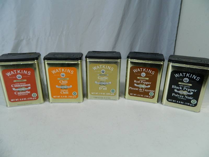 lot 63 image: New Watkins Spices