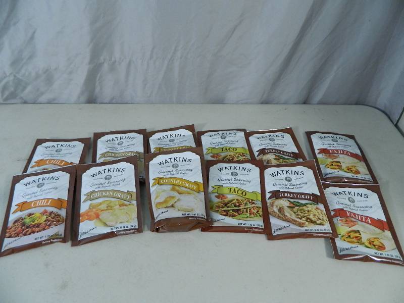 lot 64 image: 12 New Watkins Flavorings