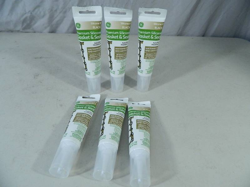lot 72 image: 6 New Tubes of Premium Silicone Gasket and Seal