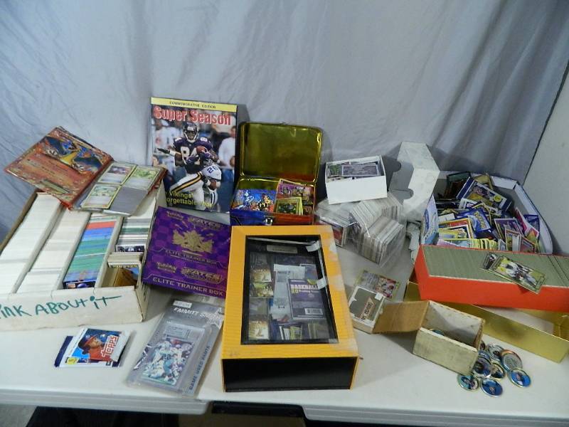 lot 89 image: Sports Cards, Pokemon Cards, Etc