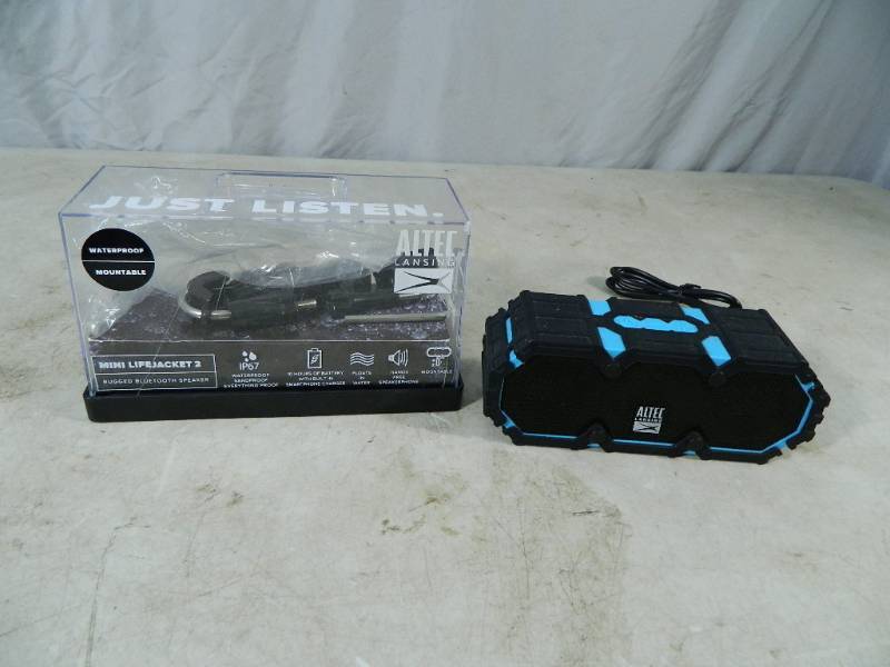 lot 130 image: Altec Lansing Mini Life Jacket 2 Bluetooth Speaker