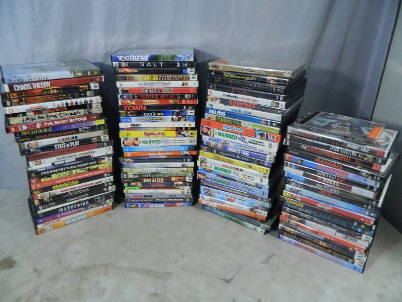 lot 139 image: Over 100 Dvds