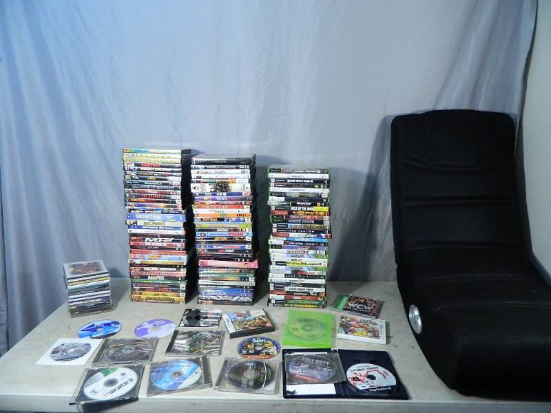 lot 145 image: Video Games, Dvds, and More