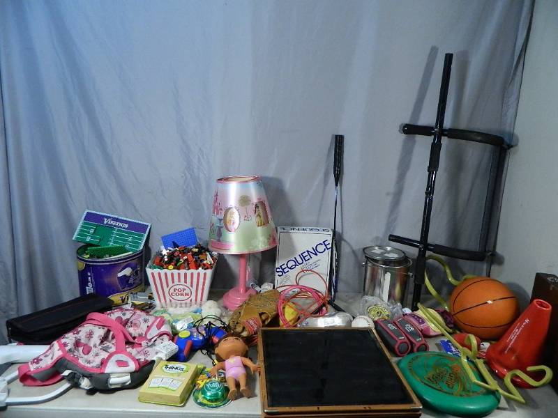lot 162 image: Legos, Games, Toys, More