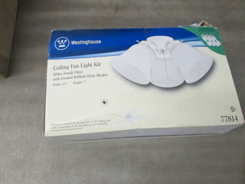 lot 141 image: Westinghouse Ceiling Fan Light Kit ...