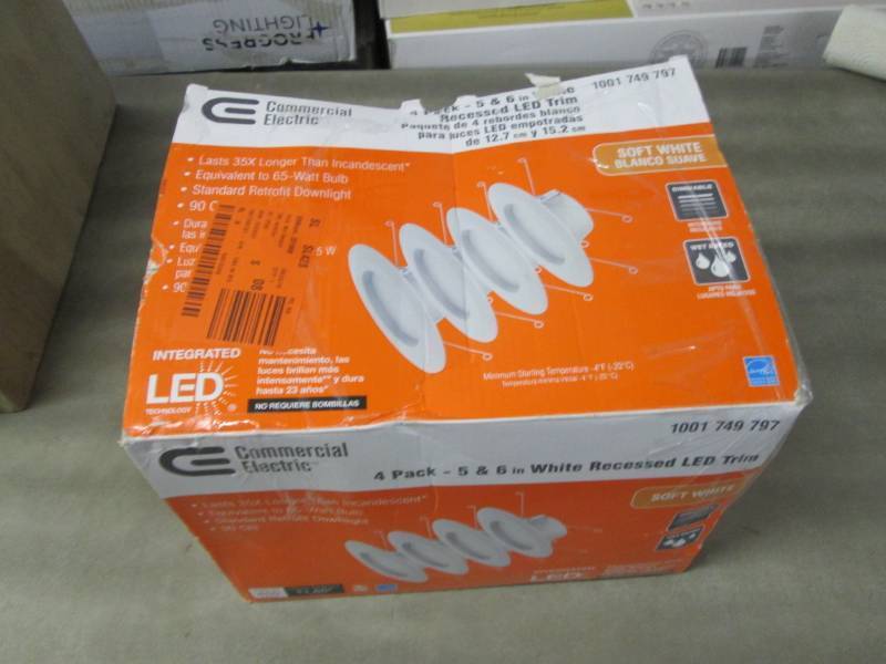 lot 226 image: Commercial Electric 5 in. and 6 in....