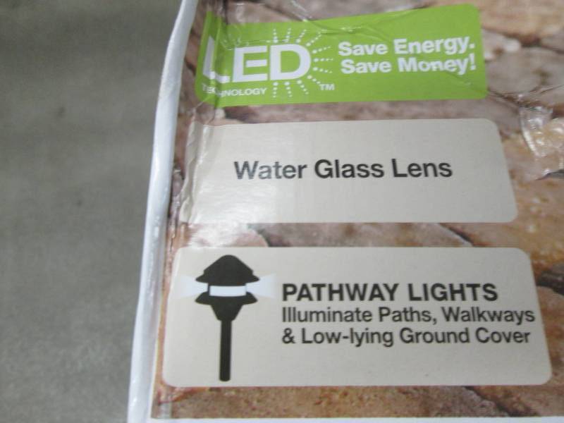 lot 241 image: Hampton Bay Low-Voltage Bronze Outd...