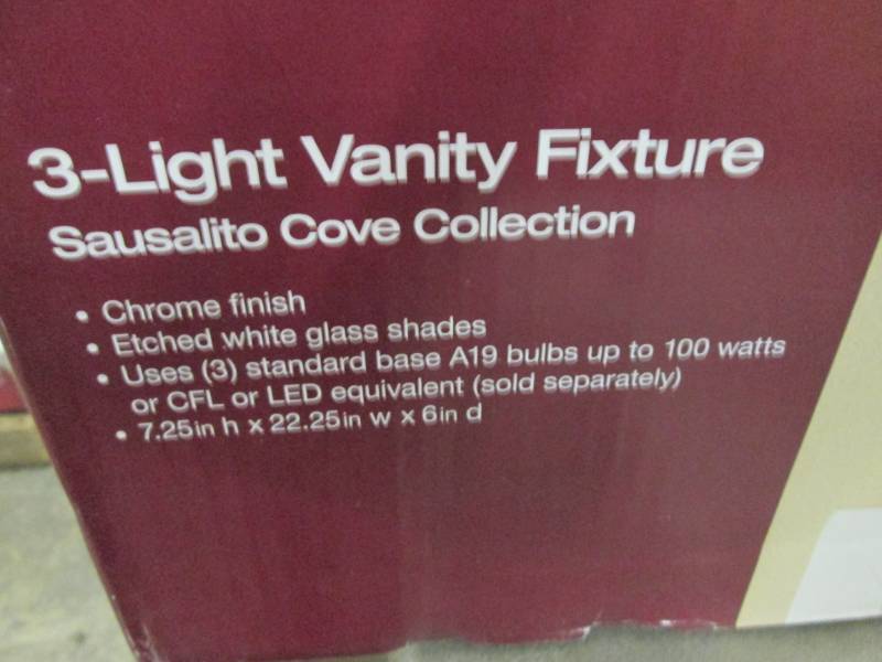 lot 188 image: Home Decorators Collection 3-Light ...