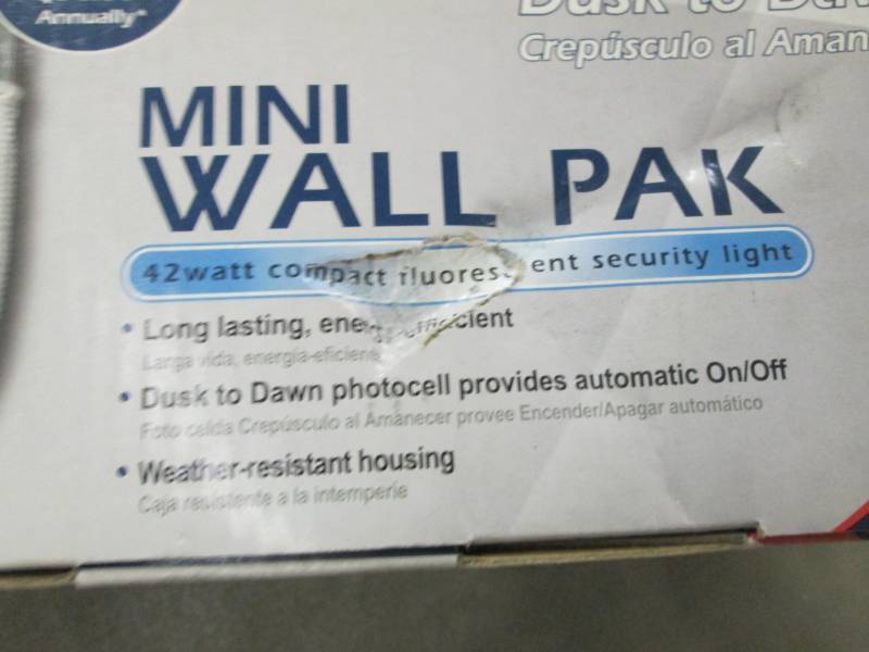 lot 193 image: Lithonia Lighting Dusk-to-Dawn Wall...