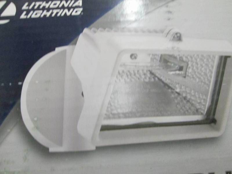 lot 206 image: Lithonia Lighting Lot of 2 150W Hal...