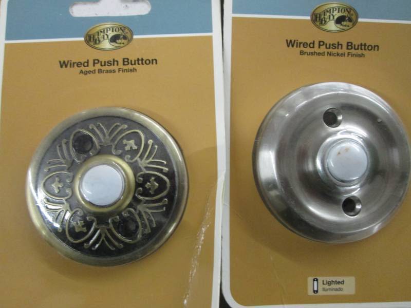 lot 22 image: Lot of 4 Hampton Bay Wired Push But...