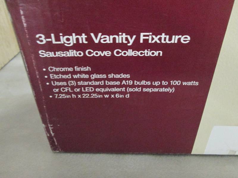 lot 184 image: Home Decorators Collection 3-Light ...