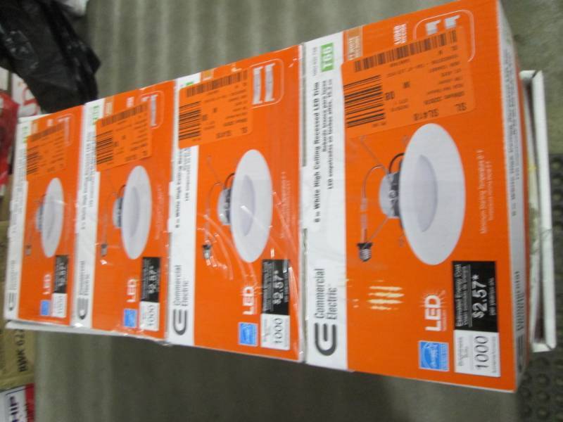 lot 186 image: Lot of 4 Commercial Electric 6 in. ...