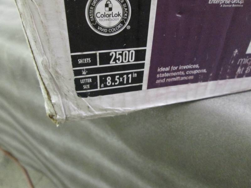 lot 175 image: 5 Ream Case of Willcopy Copy Paper ...