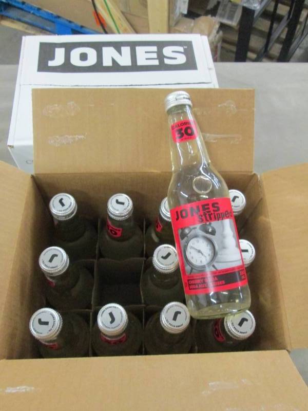 lot 105 image: 2 Cases of 12 Jones Stripped Cherry...