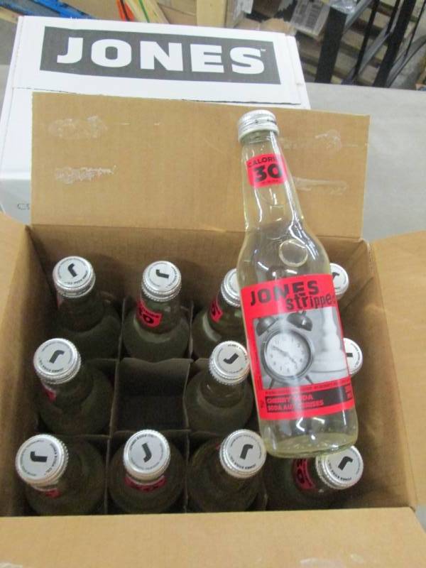 lot 107 image: 2 Cases of 12 Jones Stripped Cherry...