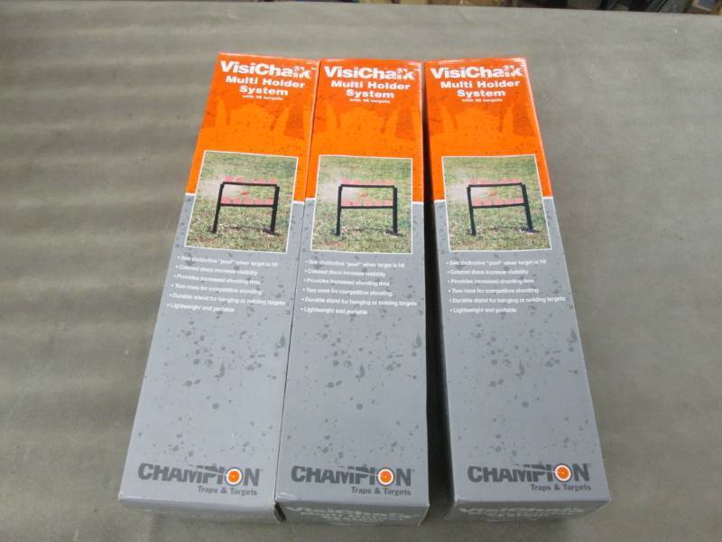 lot 77 image: Lot of 3 Boxes Champion VisiChalk M...