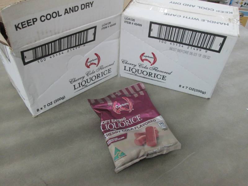 lot 90 image: 2 Cases of Cherry Cola Flavored Liq...