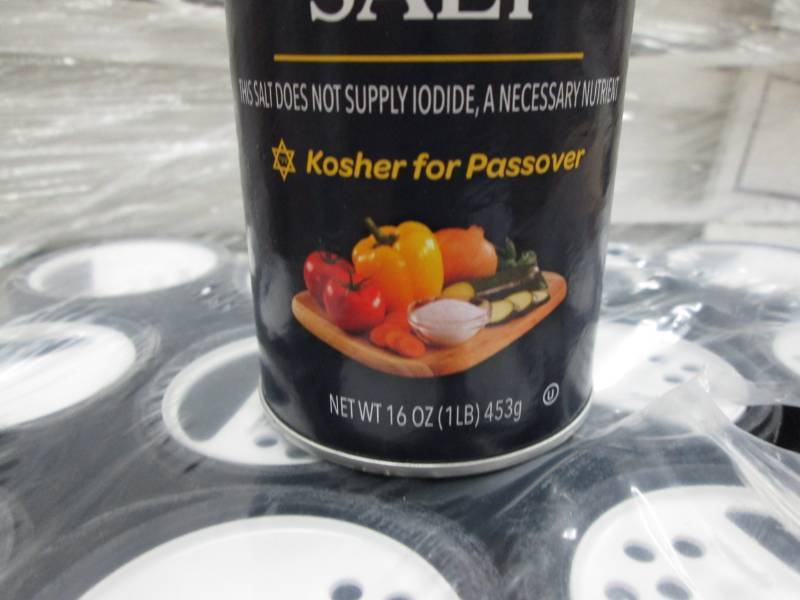 lot 12 image: Case of 12 Morton 1lb Shaker Contai...