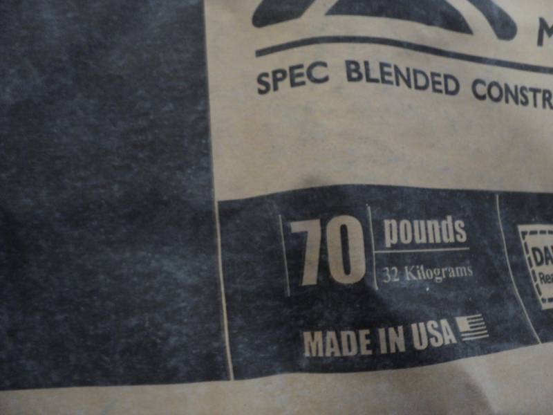 lot 134 image: 2 Bags Type N Masonry Cement each ...