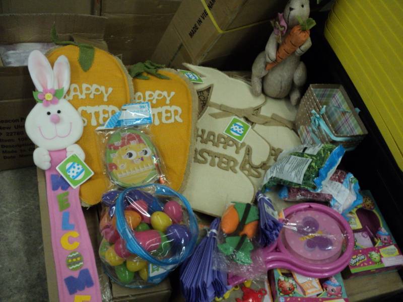 Huge box of Easter Supplies and D...