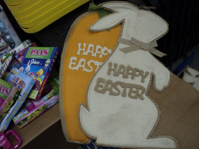 Huge box of Easter Supplies and D...