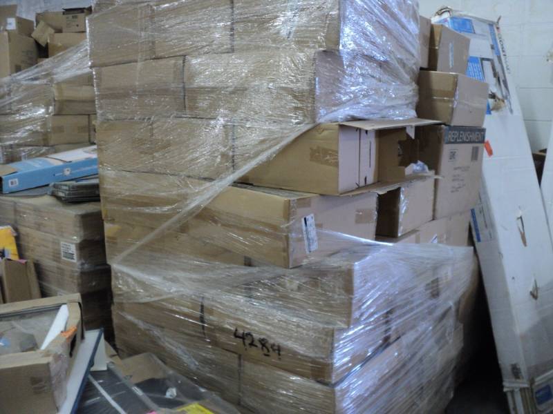 Pallet of Fitness Bands mostly Pink...