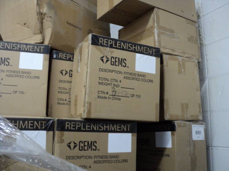Pallet of Fitness Bands assorted c...