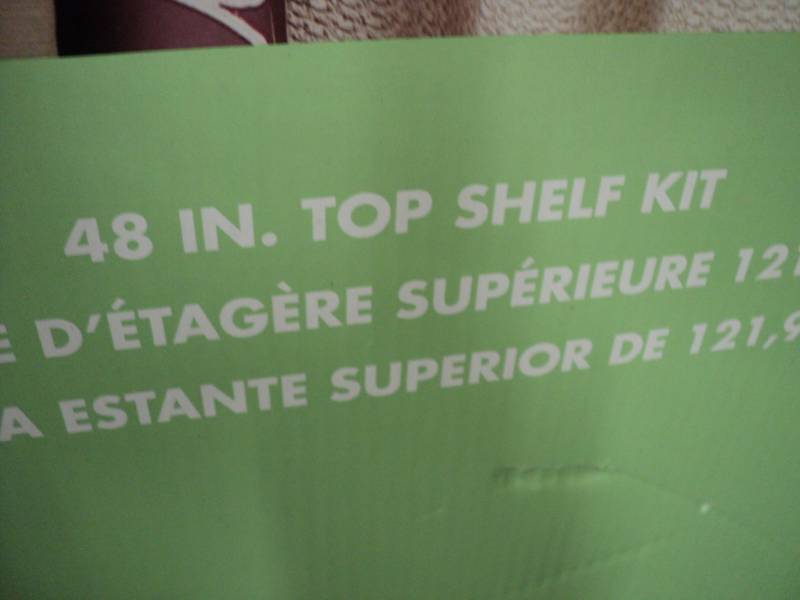 Closet Maid 48 Top Shelf Kit...