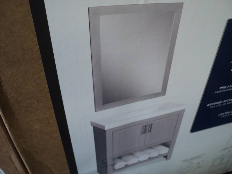Gracier Bay Vanity Combo with mirro...