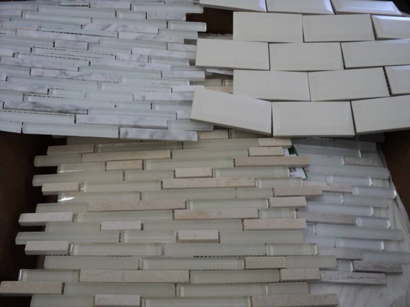 4 pieces of Various Tile...