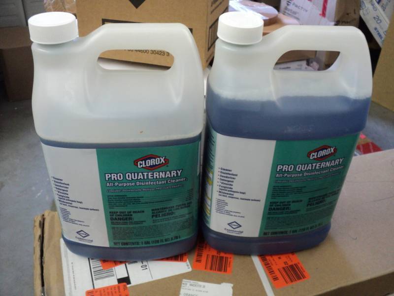 2 Bottles of Clorox Pro Quaternary ...