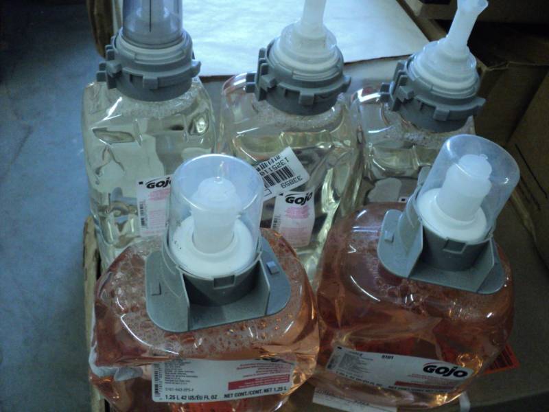 5 Bottles of GOJO...