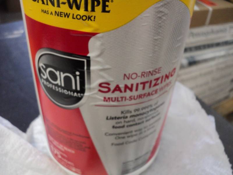 5 - 2.66 lbs. No-Rinse Sanitizing M...