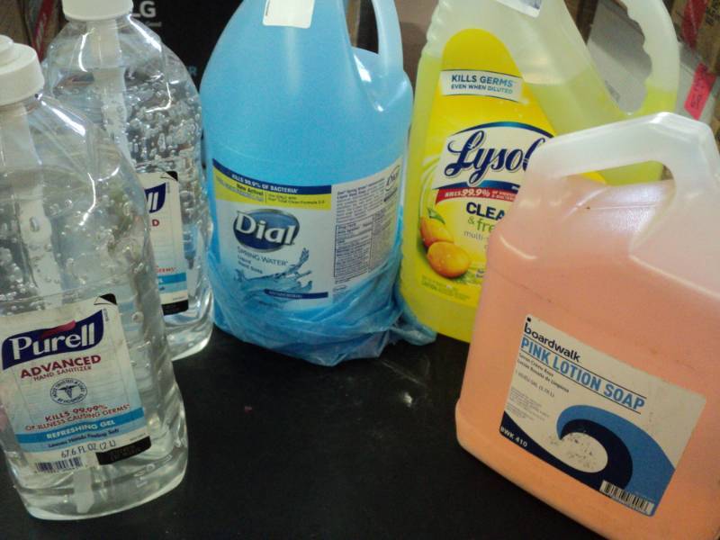 2 Bottles Purell Hand Sanitizers, g...