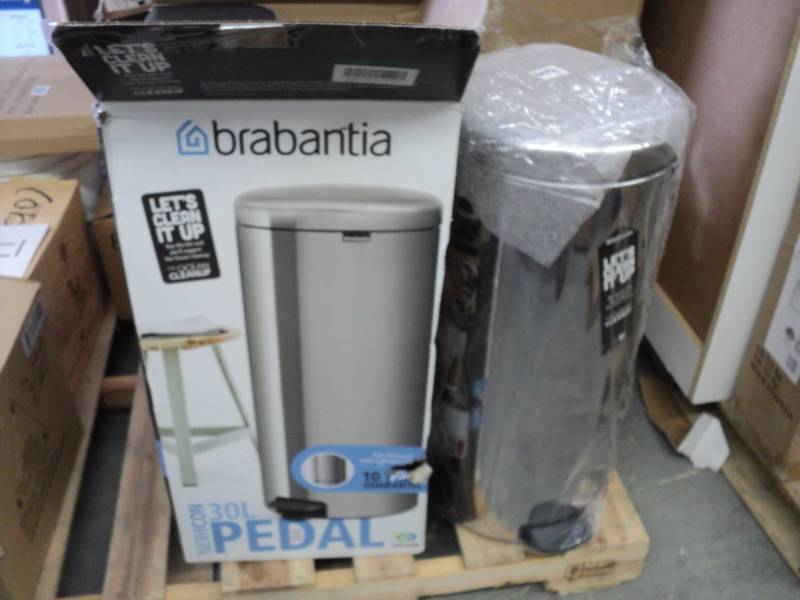 Brabanita 30L Pedal Bin...
