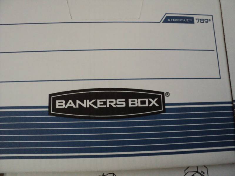 2 - 4 packs  Bankers Boxes for File...
