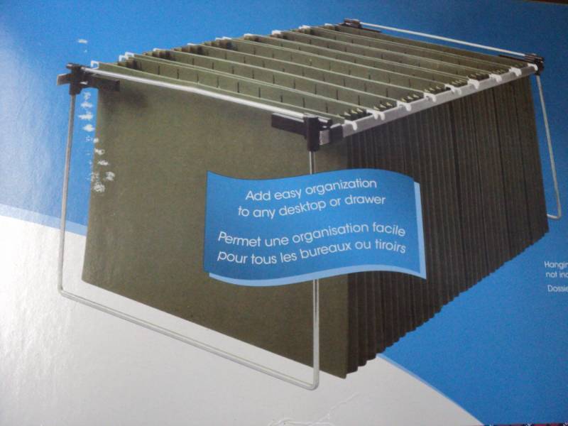 4 Hanging Folder Frames and 6 Maili...