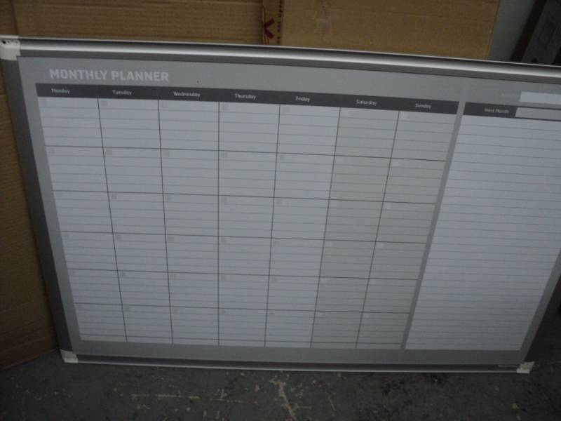 Box of White Boards and Corkboards...