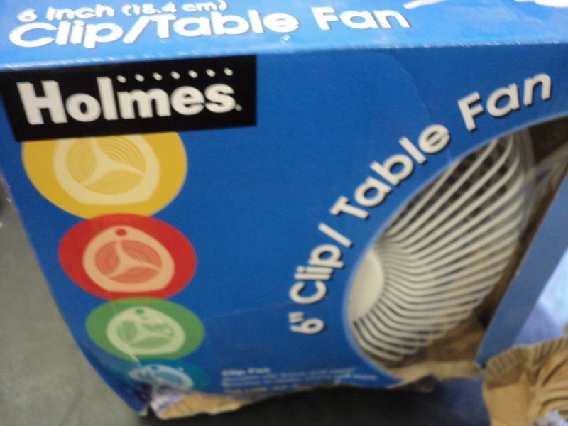 Holmes 6 Clip Table Fan...