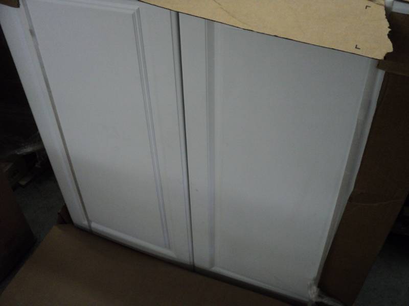 36 White Wall Cabinet...